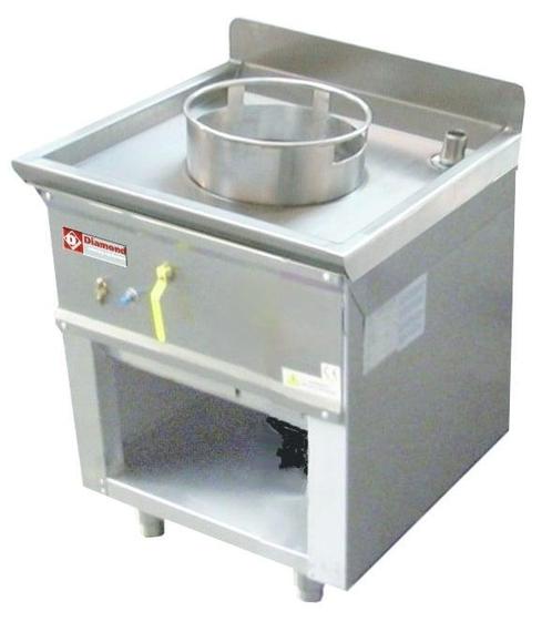 Wokfornuis | 1 Brander | 21.44kW | 600x630x760(h)mm Diamond, Zakelijke goederen, Horeca | Keukenapparatuur, Nieuw in verpakking