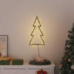 vidaXL Kerstverlichting kerstboom silhouet 80 LEDs warm wit, Diversen, Kerst, Verzenden, Nieuw