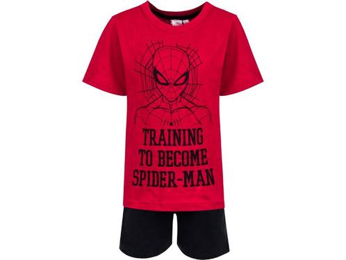Kinderpyjama - Shortama - Spider-Man - Rood/Zwart, Kinderen en Baby's, Kinderkleding | Schoenen en Sokken, Verzenden