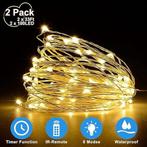 LED lichtsnoeren Set – 2 x 8M - met afstandsbediening – 8, Verzenden, Nieuw