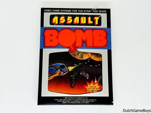 Atari 2600 - Bomb - Assault, Spelcomputers en Games, Spelcomputers | Atari, Gebruikt, Verzenden