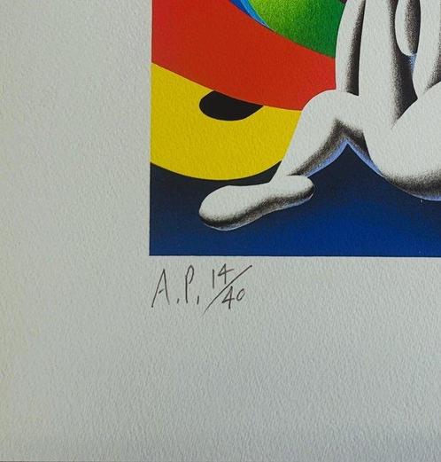 Mark Kostabi (1960) - Emotion vortex, Antiek en Kunst, Antiek | Overige Antiek
