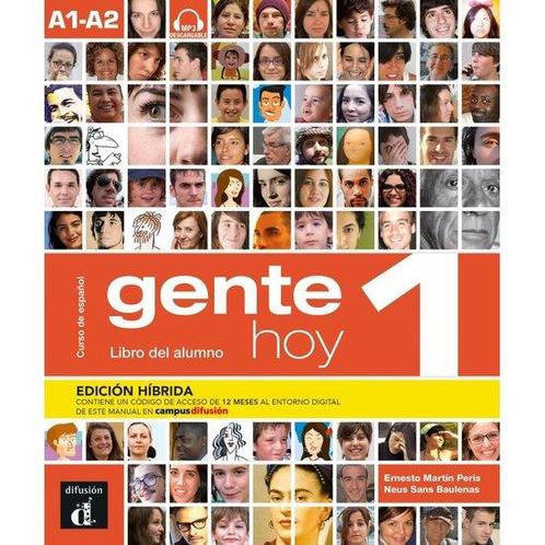 9788419236289 Gente hoy 1 - Gente hoy 1 Edicion hibrida L..., Boeken, Studieboeken en Cursussen, Zo goed als nieuw, Verzenden