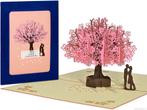 Sakura Kersenbloesem roze kersenboom wenskaart | Valentij..., Verzenden, Nieuw