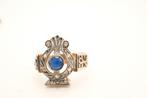 Ring - 18 karaat Geel goud Spinel - Quartz -, Nieuw