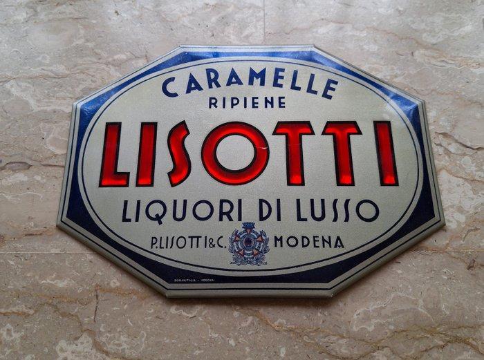 Lisotti - Domanitalia Verona - Reclamebord - Composiet,, Antiek en Kunst, Antiek | Wandborden en Tegels
