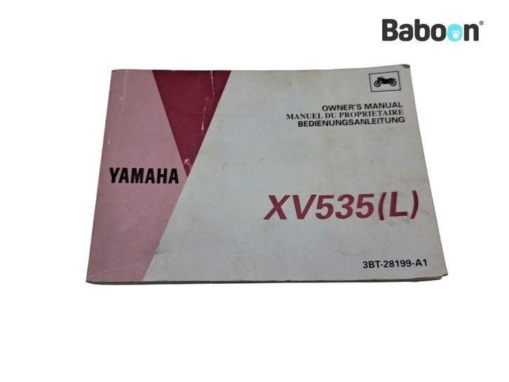 Instructie Boek Yamaha XV 535 Virago 1987-2003 (XV535), Motoren, Onderdelen | Yamaha, Gebruikt, Verzenden