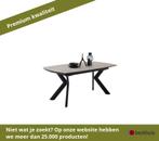 MCA Ossana uittrekbare tafel metaal/keramiek 180x100(200) cm, Ophalen of Verzenden, Nieuw