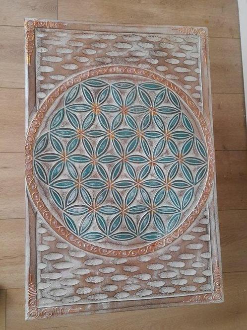 Bloem des levens - sierkist - India (Zonder Minimumprijs), Antiek en Kunst, Kunst | Niet-Westerse kunst