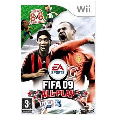 Fifa 09 All-Play (wii used game), Spelcomputers en Games, Games | Nintendo Wii U, Zo goed als nieuw, Ophalen of Verzenden