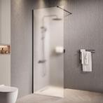 Douchewand Florida 60 x 200 cm Zwart – Inloopdouche 8 mm, Verzenden, Nieuw, Douche