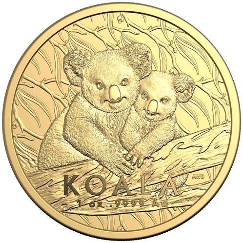 Gouden Koala - (RAM) 1 oz 2025, Postzegels en Munten, Munten | Oceanië, Losse munt, Goud, Verzenden