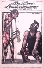 Spotprent over duikboten oorlog tijdens Eerste Wereldoorlog, Verzenden