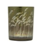 windlicht palmgras goud medium 12cm, Verzenden, Nieuw