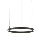 Design hanglamp zwart 3-staps dimbaar easylift - Titmus, Nieuw, Metaal, Modern, 75 cm of meer