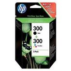 Inktcartridge HP CN637EE 300 zwart + kleur, Ophalen of Verzenden, Nieuw in verpakking