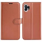 ProGuard Nothing Phone (1) Wallet Flip Case Bruin, Verzenden, Nieuw