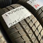 4 x Falken Eurowinter 195-50-15 Winterbanden 7,5mm, Gebruikt, 15 inch, Band(en), Personenwagen