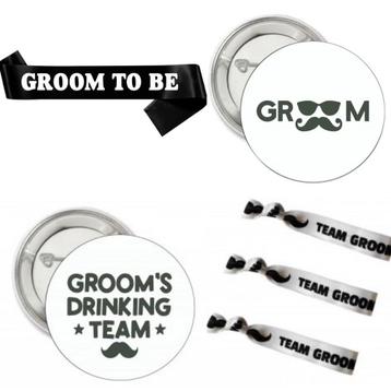 Vrijgezellenfeest Groom to Be set 26-delig beschikbaar voor biedingen