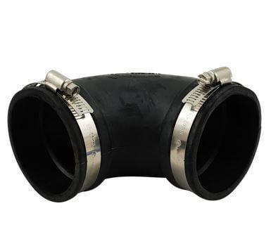 Flexibele fitting bocht 125mm 90 graden (Flexibele bocht), Tuin en Terras, Vijver-toebehoren, Overige typen, Nieuw, Ophalen of Verzenden