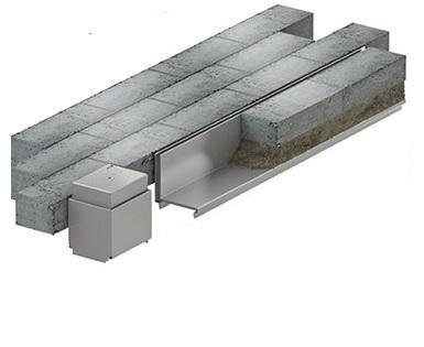 ACO Slotline inspectiestuk 150 + 850mm verzinkt staal, Doe-het-zelf en Verbouw, Overige Doe-het-zelf en Verbouw, Ophalen of Verzenden