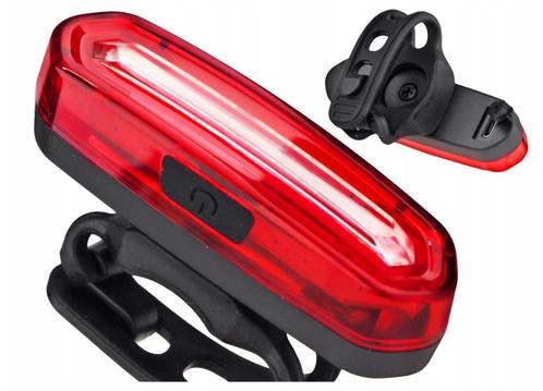 Fietslamp Rood - oplaadbaar - Extra helder, Doe-het-zelf en Verbouw, Overige Doe-het-zelf en Verbouw, Nieuw, Ophalen of Verzenden