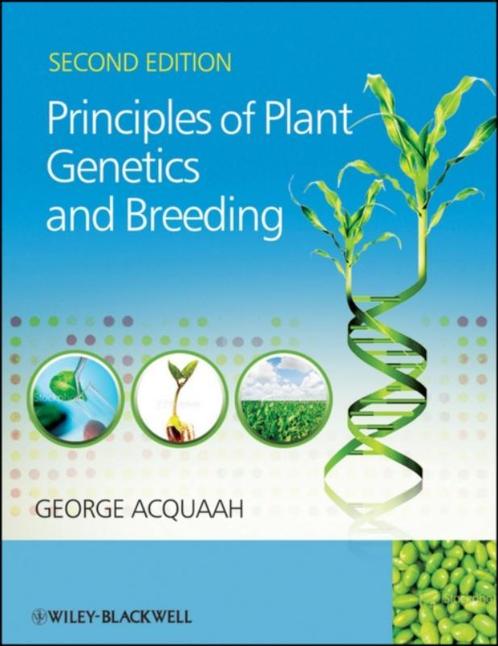 Principles of Plant Genetics and Breeding 9780470664759, Boeken, Studieboeken en Cursussen, Zo goed als nieuw, Verzenden