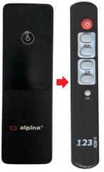 Vervangende Alpina Heater Terrasverwarmer afstandsbediening, Verzenden, Nieuw