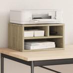 vidaXL Printerkastje 40x32x22,5 cm bewerkt hout sonoma, Computers en Software, Printers, Verzenden, Nieuw