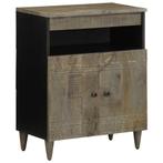 vidaXL Dressoir 60x33x75 cm massief mangohout, Huis en Inrichting, Kasten | Dressoirs, Verzenden, Nieuw, Grenenhout