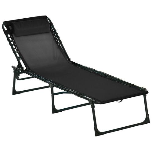 TRUUSK Opvouwbare Zonneligstoel Tuinligstoel Klapligstoel Me, Tuin en Terras, Overige Tuin en Terras, Nieuw, Verzenden