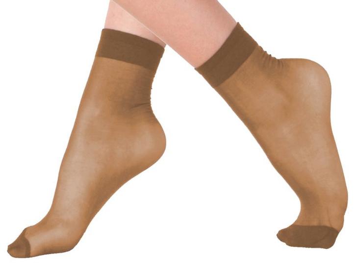 5 paar Dames panty sokjes - 20 Denier - Perle, Kleding | Dames, Leggings, Maillots en Panty's, Verzenden