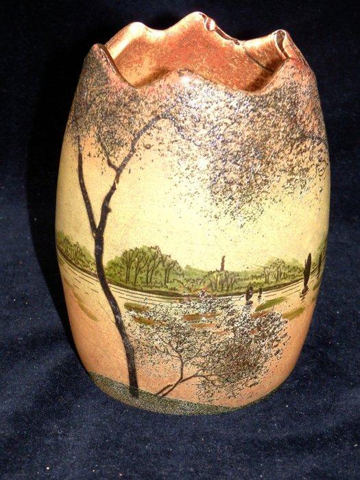 Legras - Fraai Art Nouveau glazen vaas - Klein vaasje -, Antiek en Kunst, Kunst | Designobjecten