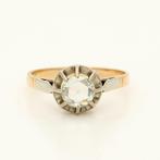 Ring - 18 karaat Geel goud, Witgoud - Diamant, Nieuw