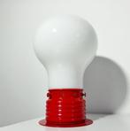 Tafellamp - Glas, Staal - Ontwerpstijl van de bulb jaren 70, Antiek en Kunst, Antiek | Lampen