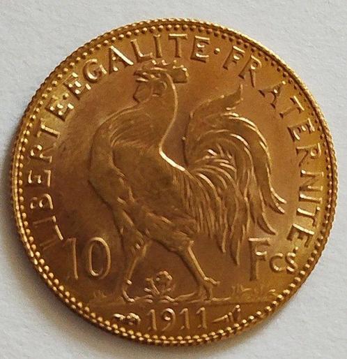 Frankrijk. IIIe République (1870-1940). 10 Francs 1911, Postzegels en Munten, Munten | Europa | Euromunten