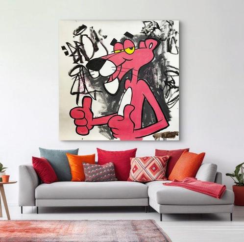 Freda People (1988-1990) - Pink Panther, Antiek en Kunst, Kunst | Schilderijen | Modern
