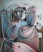 Jone Hopper - Femme au petit vase sur une table