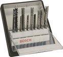 Bosch 10-delige Robust Line decoupeerzaagbladenset Wood and, Nieuw