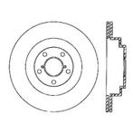 StopTech Power Slot 06-07 WRX / 05-08 LGT Rear Left Slotted, Ophalen of Verzenden, Nieuw