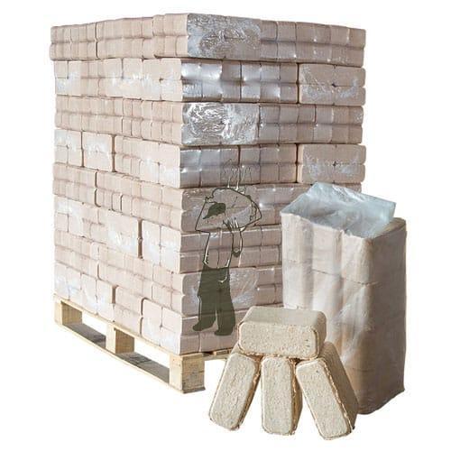 RUF Briketten (960 kg) | Berkzaagsel, Tuin en Terras, Haardhout, Blokken, Minder dan 3 m³, Verzenden