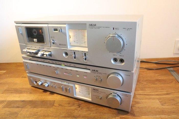 Akai - AM-U11 + AT-K11L + CS-M3 Hifi-set - Diverse modellen, Audio, Tv en Foto, Radio's