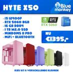 Hyte X50 Game PC- i5 12400f – RTX 5060 8gb -1 TB M2.0 -16 GB, Virtual Reality, Ophalen of Verzenden, SSD, Met videokaart