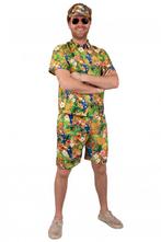 Tropische Korte Broek Hawaii Toekans Oranje, Kleding | Heren, Ophalen of Verzenden, Nieuw