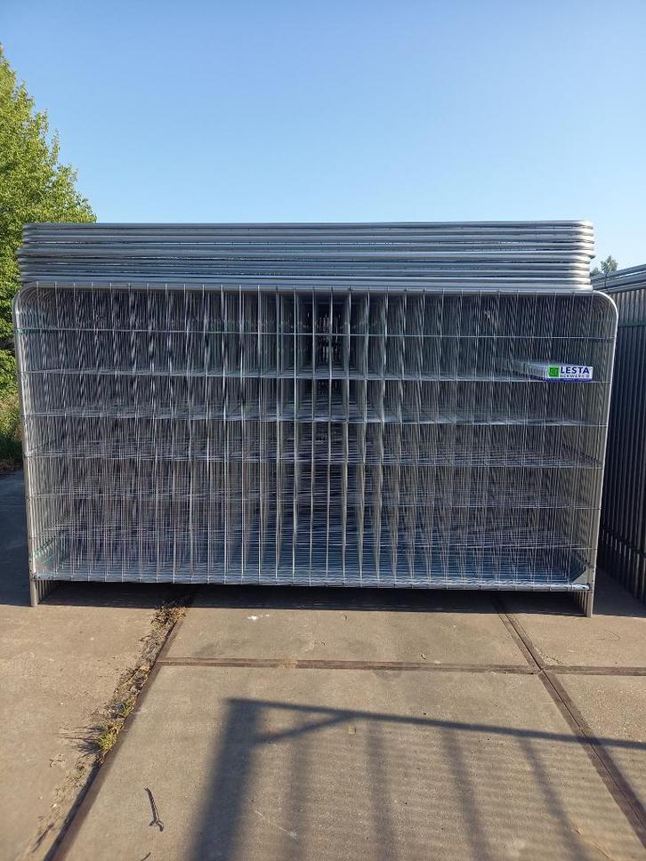 bouwhekken met Heras eigenschappen nieuw bouw hek bouwhek, Tuin en Terras, Tuinhekken en Hekwerk, Overige typen, Nieuw, IJzer