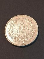 Bulgarije. Ferdinand I. 5 Leva 1894 (Zonder Minimumprijs), Postzegels en Munten, Munten | Europa | Niet-Euromunten