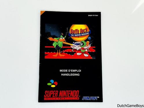 Super Nintendo / SNes - Daffy Duck - The Marvin Missions - F, Spelcomputers en Games, Games | Nintendo Super NES, Gebruikt, Verzenden