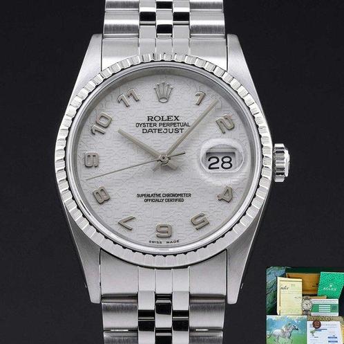 Rolex - Datejust - 16220 - Unisex - 1991, Sieraden, Tassen en Uiterlijk, Horloges | Heren