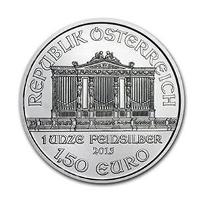 Wiener Philharmoniker 1 oz 2015, Postzegels en Munten, Munten | Europa | Niet-Euromunten, Losse munt, Zilver, Oostenrijk, Verzenden