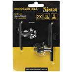 Benson Boorkopsleutel - T-greep - Staal - 10 & 13 mm, Ophalen of Verzenden, Nieuw, Boor- en Schroefmachine